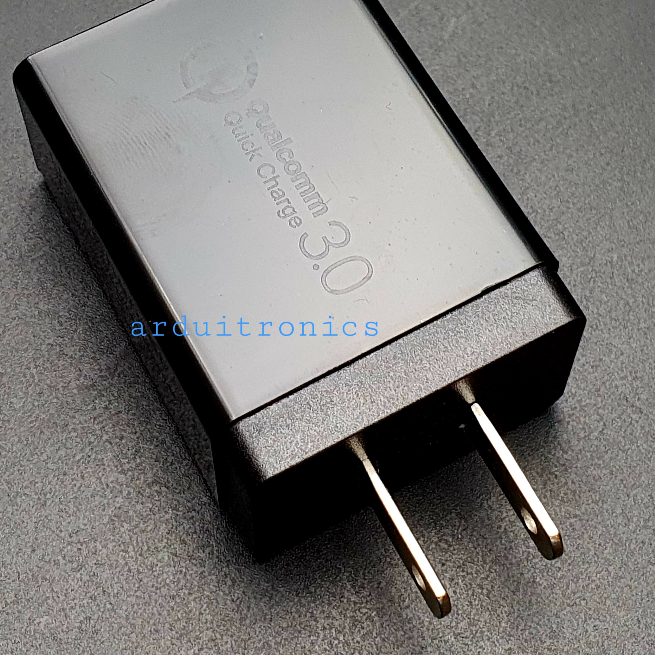 Fast Charge Adapter 5V 3A USB QC3.0 18W ด่วนชาร์จอะแดปเตอร์ สีดำ