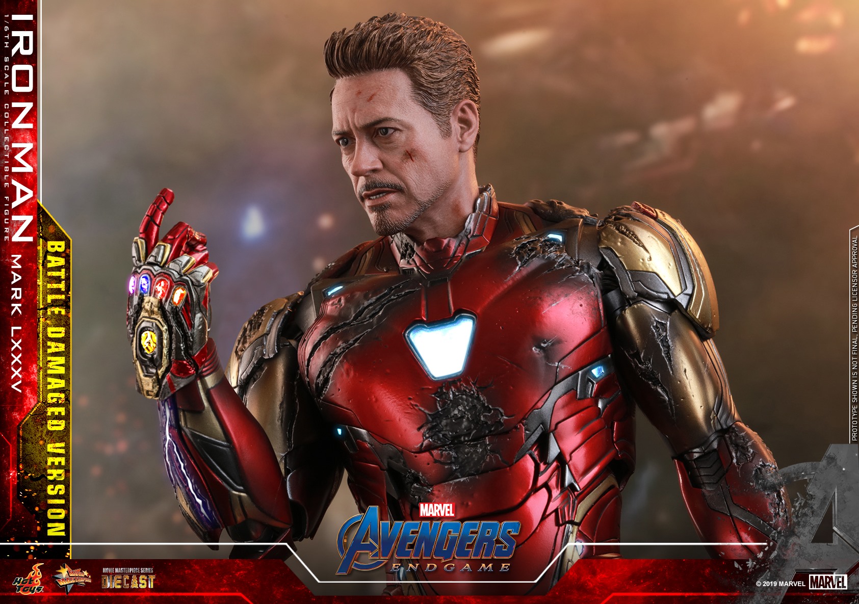 "Pre-Order" Hot Toys Avengers: Endgame - 1/6th scale Iron Man Mark LXXXV (Battle Damaged Version)