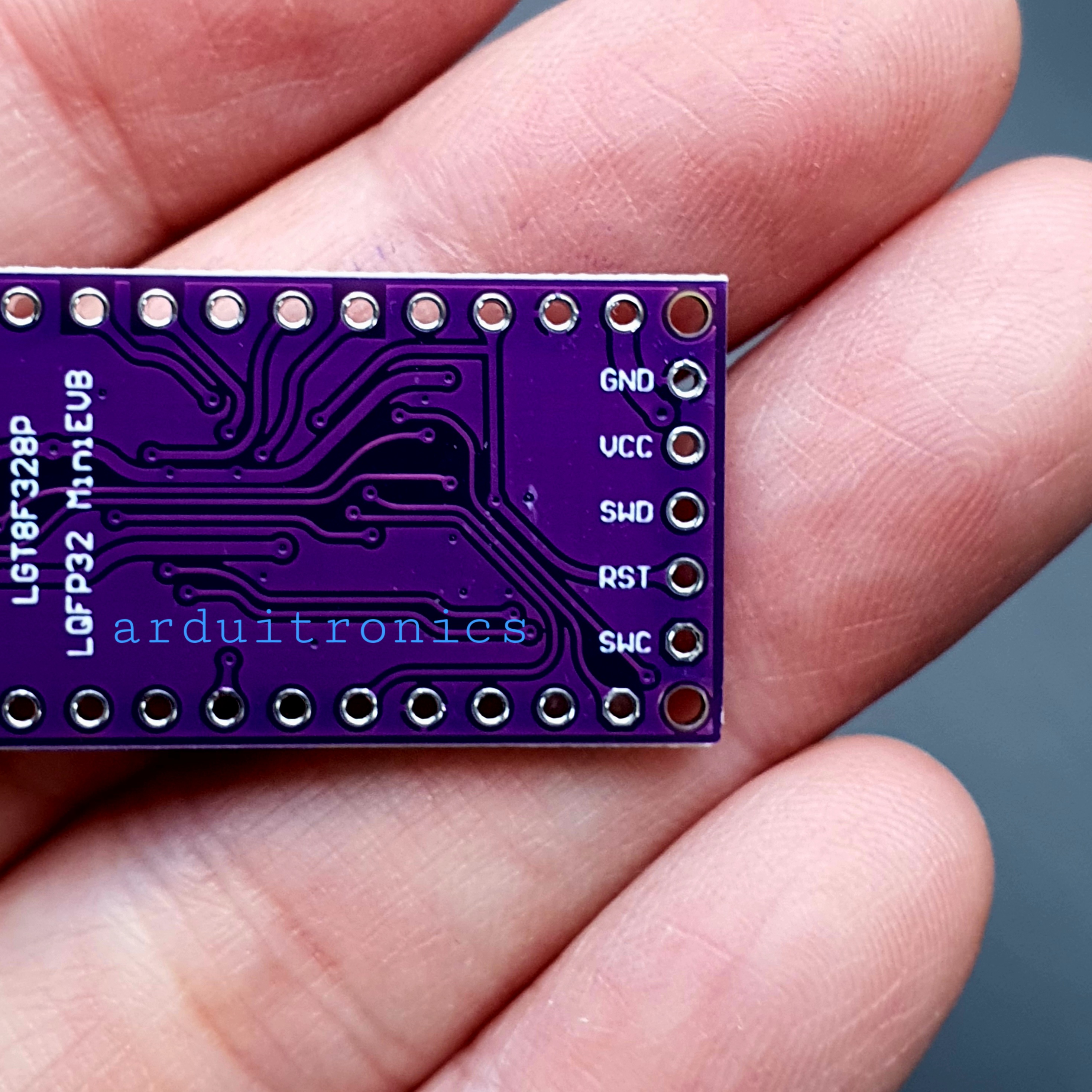 Arduino Nano 3.0 LGT8F328P Compatible บอร์ด Arduino nano 3.0 ใช้ชิฟ LGT8F328P PCB ม่วง USB Type-C