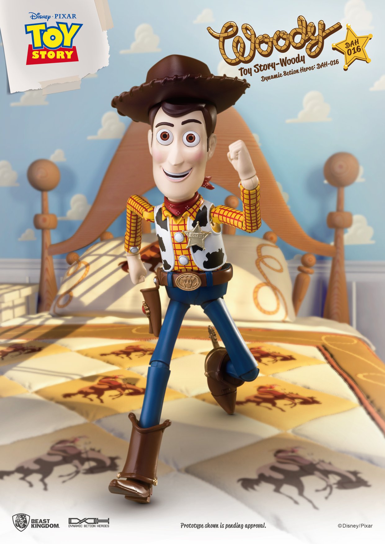 "Pre-Order" Woody: Toy Story Dynamic Action Heroes Series