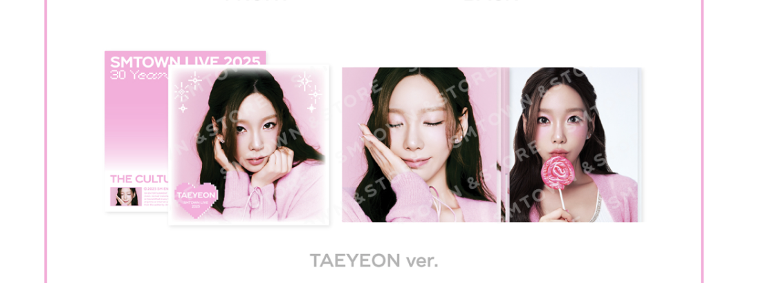 Girls' Generation -2025 SM SEASON'S GREETINGS 2ND MD - LP Poster set แบบ Taeyeon