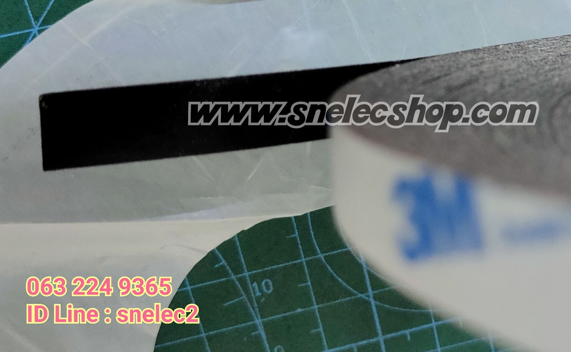 เทปกาว3M 2หน้า สำหรับติด LED หน้ากว้าง 1cm.