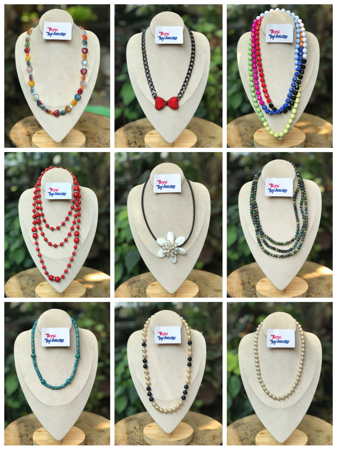 เริ่มต้น 59 บาท ส่งต่อ มือสอง สร้อยคอ เครื่องประดับ ของใช้แฟชั่น คละแบบคละลาย
