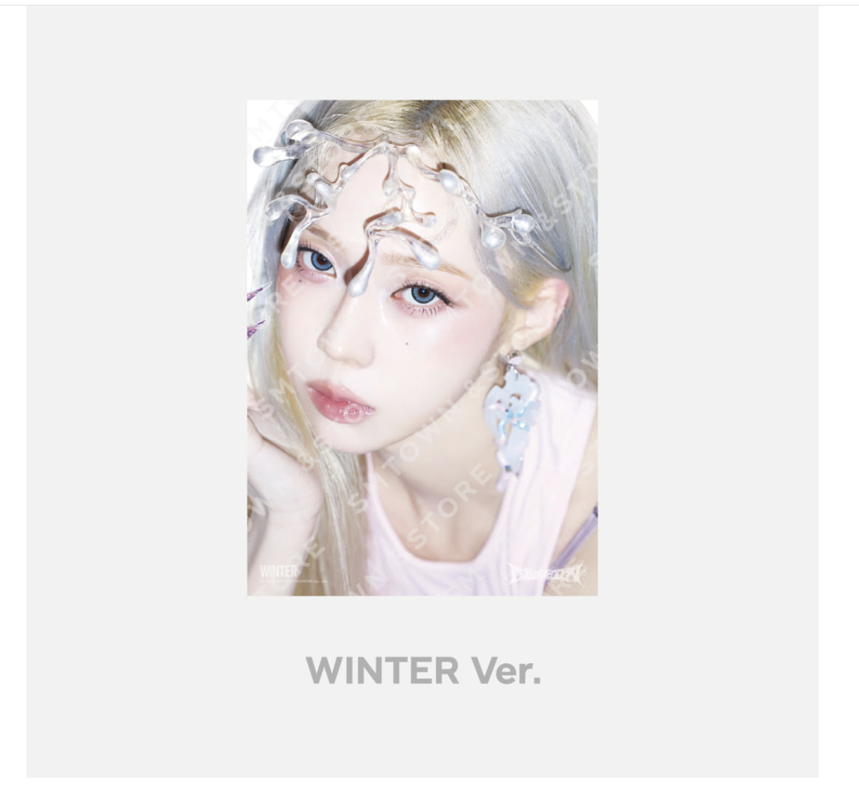 aespa - aespa WEEK – Armageddon : The Mystery Circle MD - A4 Photo แบบ winter