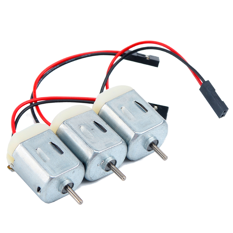 DC Motor 1-6 Volt มาพร้อมสายไฟ (หัว female + สายต่อขยาย) for DIY Projects