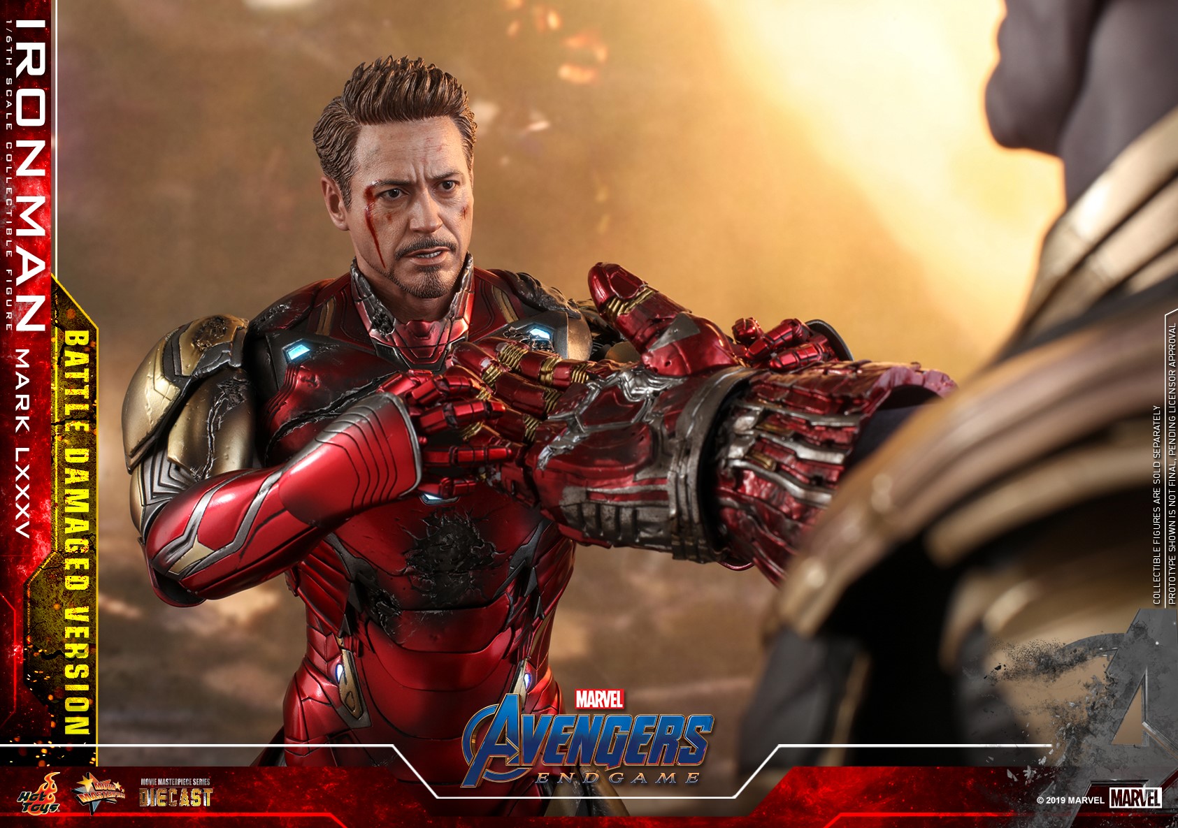 "Pre-Order" Hot Toys Avengers: Endgame - 1/6th scale Iron Man Mark LXXXV (Battle Damaged Version)