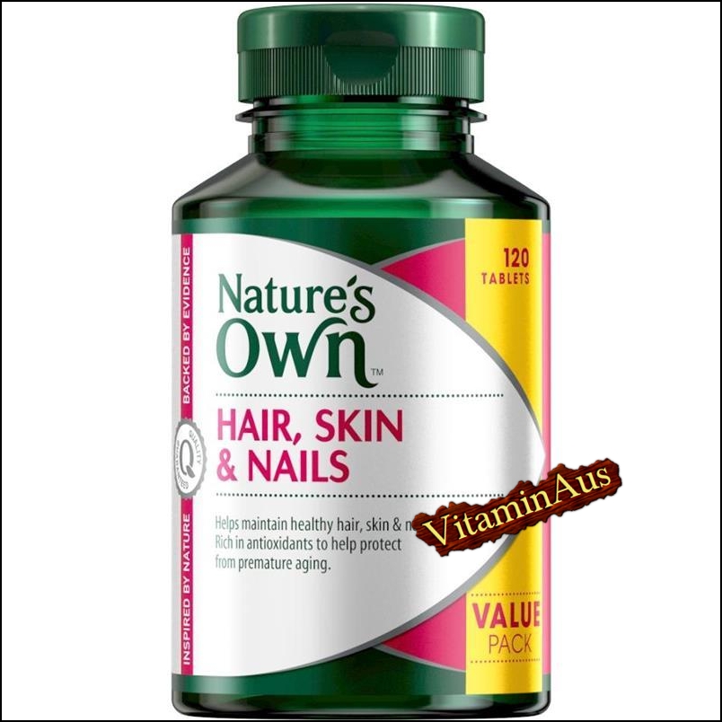 Hair Skin & Nails 120 Tablets
