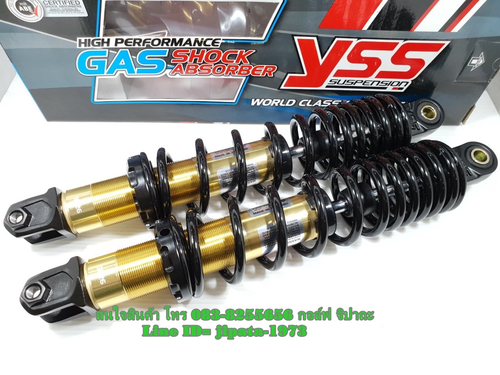 (PCX) โช้คอัพหลังคู่ YSS รุ่น DTG Plus สำหรับ Honda New PCX 150 i ปี 2014-2017