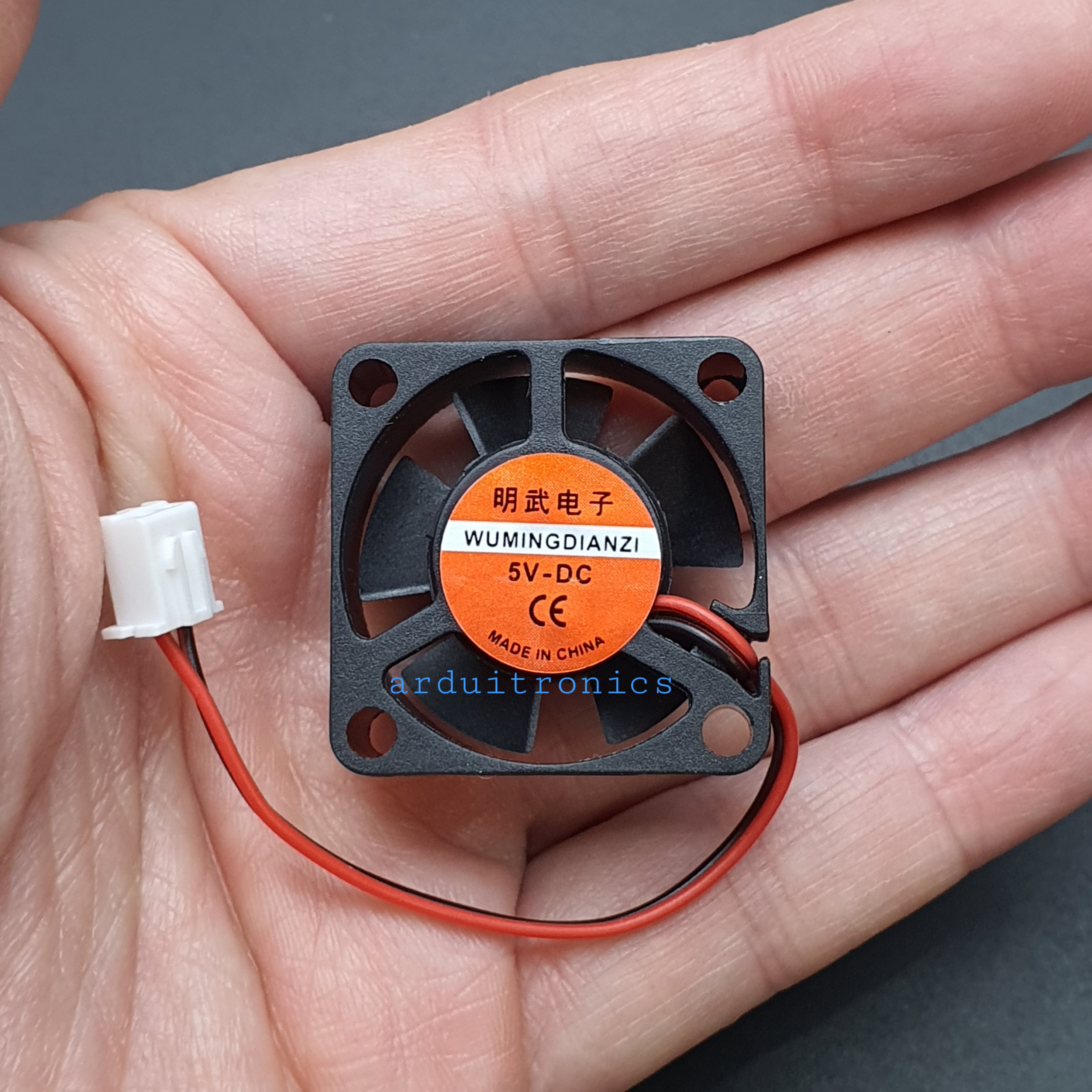 Cooling Fan พัดลมระบายความร้อน 5V ขนาด 30x30x10mm สายไฟ 2 เส้น