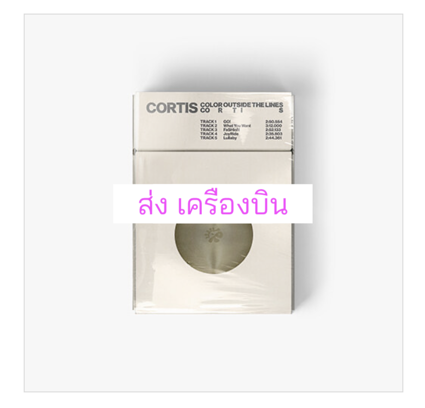 CORTIS - 1st EP Album [COLOR OUTSIDE THE LINES] ปก Singing Bowl ver.- ส่งเครืองบิน