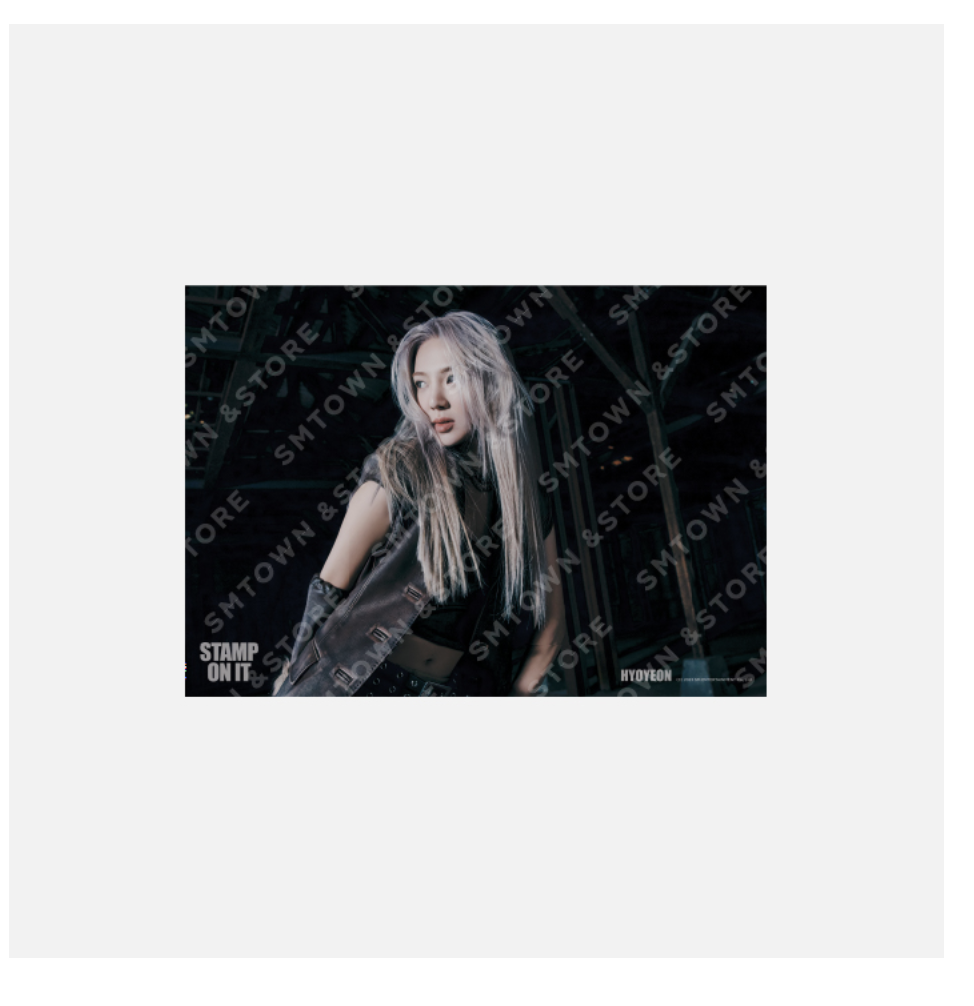 GOT the beat -GOT the beat The 1st mini Album - 'Stamp On It' MD Collection] - ของสะสม A4 PHOTO - Hyoyeon