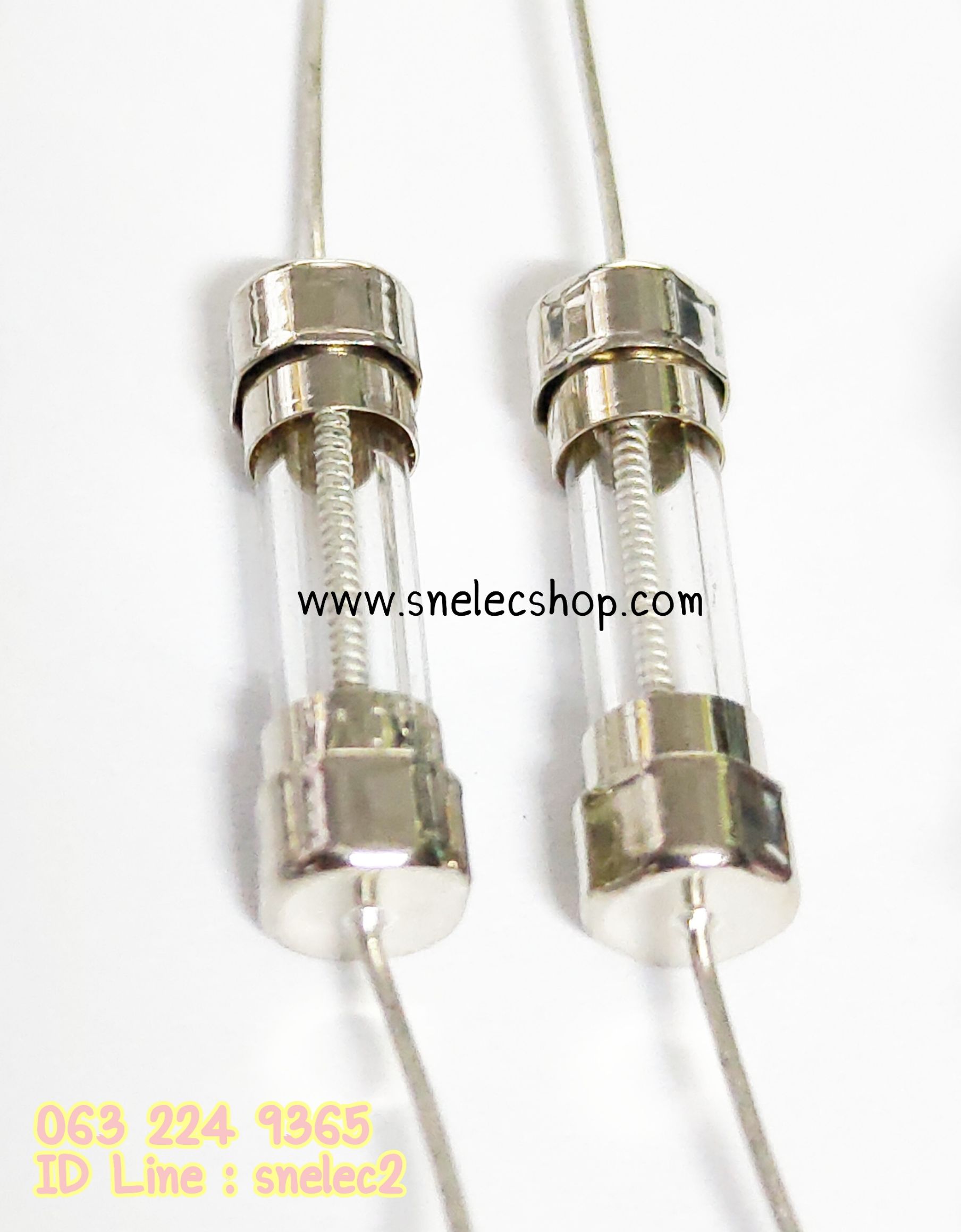 fuse slow blow 3A 250V แพ็ค 10 ตัว
