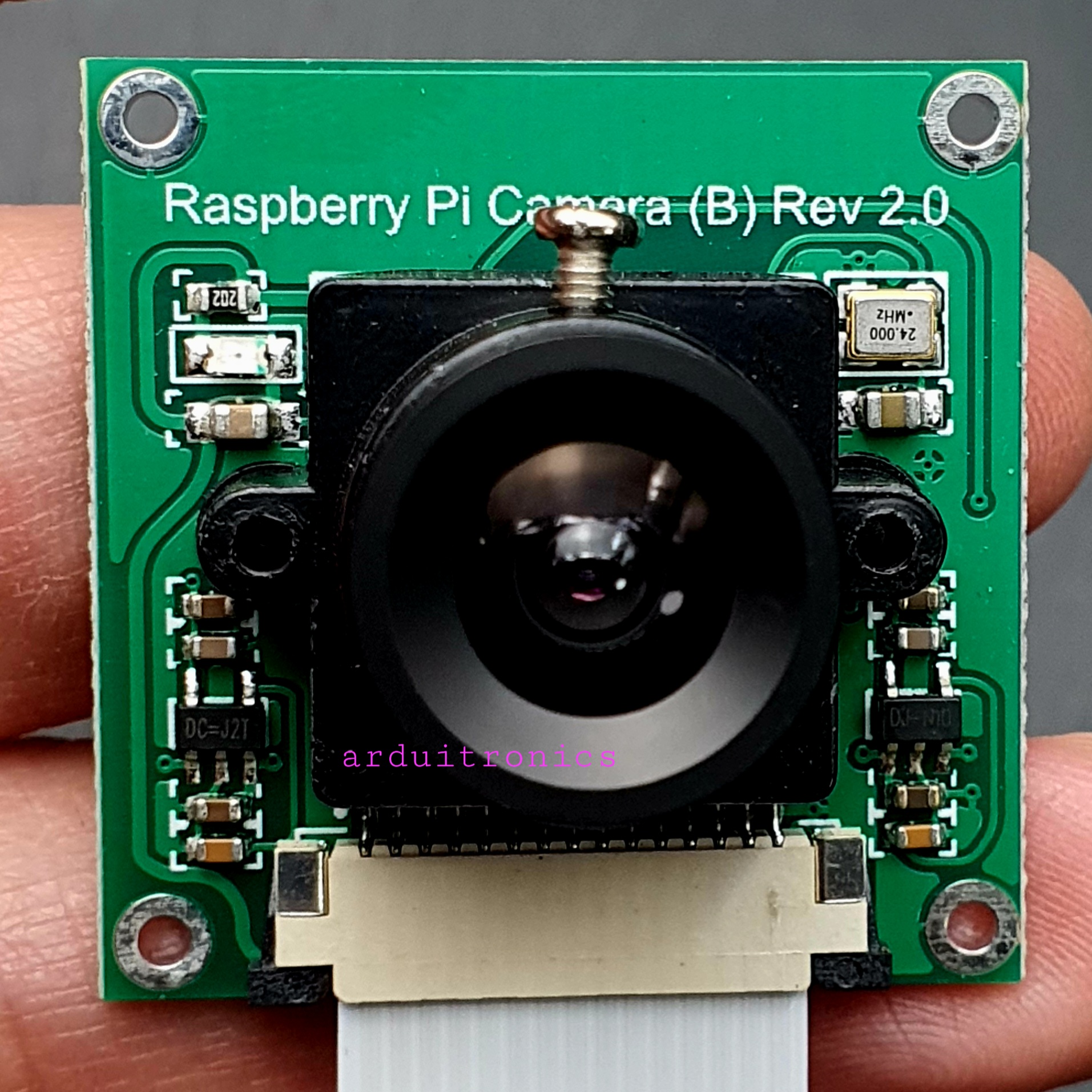 Raspberry Pi 4 Camera (B) Rev 2.0 OV5647 Module Raspberry Pi Camera 5 Megapixels Green PCB