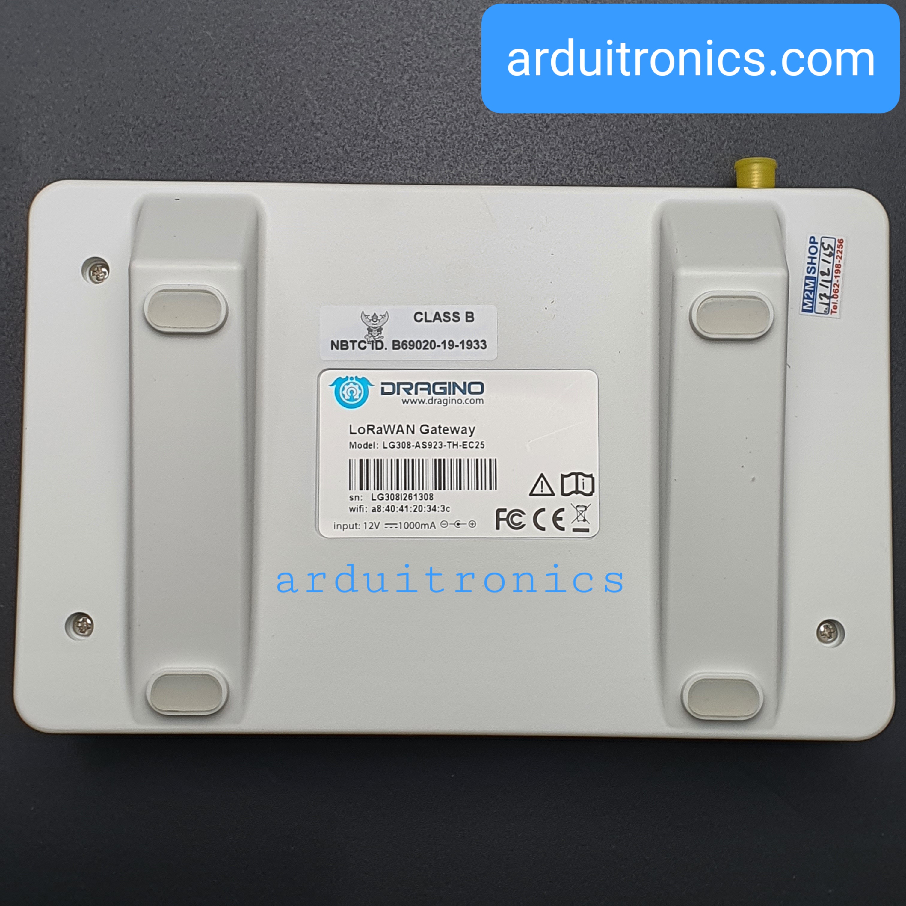 Dragino LoRaWan Gateway LG308-AS923-TH-EC25