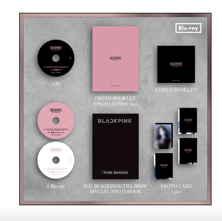 BLACKPINK - THE ALBUM -JP Ver.-【SPECIAL EDITION 初回限定盤】 แบบ CD+2Blu-ray ของญี่ปุ่นนะคะ