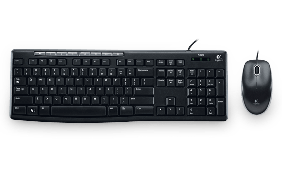 Logitech MK200 Media [แป้นพิมพ์ภาษาไทย] ของแท้ รับประกันศูนย์3ปี