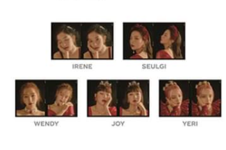 Red Velvet - ของหน้างานคอน Red Velvet 3rd Concert La Rouge Official MD - Film set ระบุชื่อ