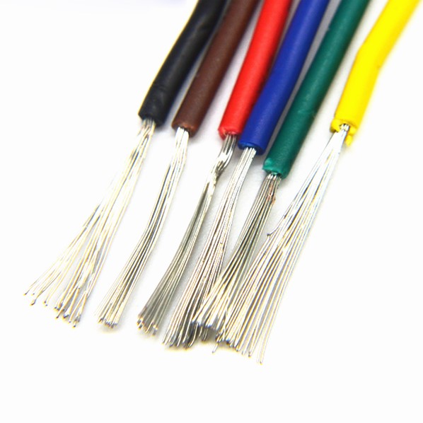 [ชุด 8 สี] สายไฟอ่อนใส้เต็ม 24AWG UL1007 ยาว 10 เมตร (แดง ดำ เหลือง น้ำเงิน เขียว ขาว ส้ม ม่วง)