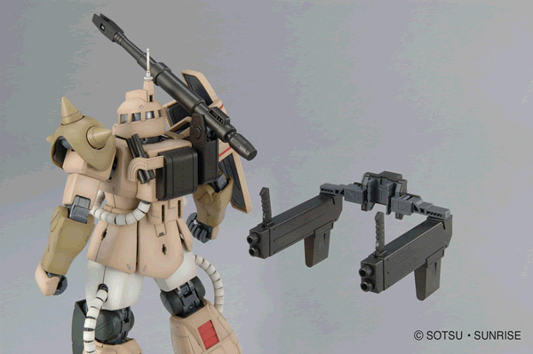 MG 1/100 MS-06K Zaku Cannon