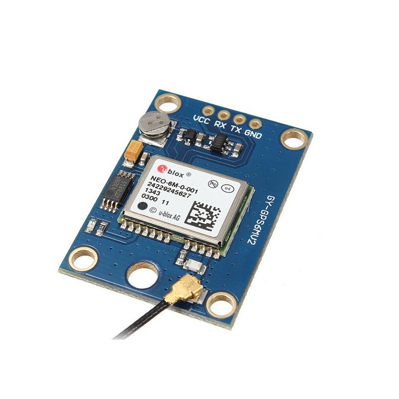 GPS Module (Ublox NEO-6MV2) + Free GPS Antenna