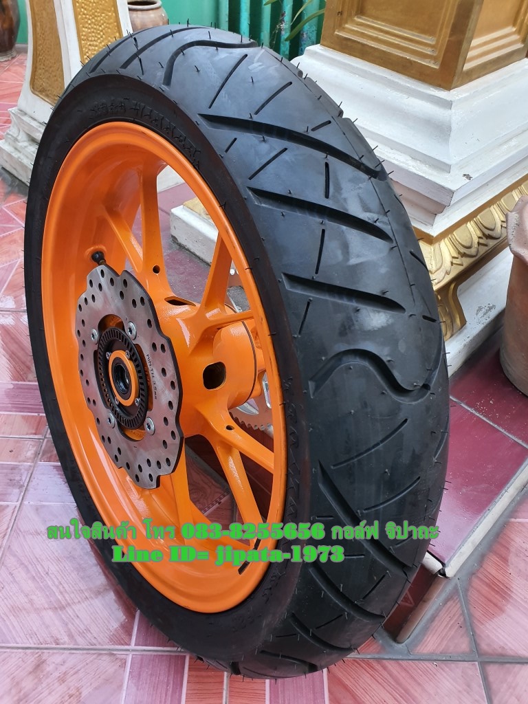 (CBR 150 i) ชุดวงล้อแม็กหลัง พร้อมยาง Hond CBR 150 i ปี 2019 แท้ (สินค้าตำหนิ)