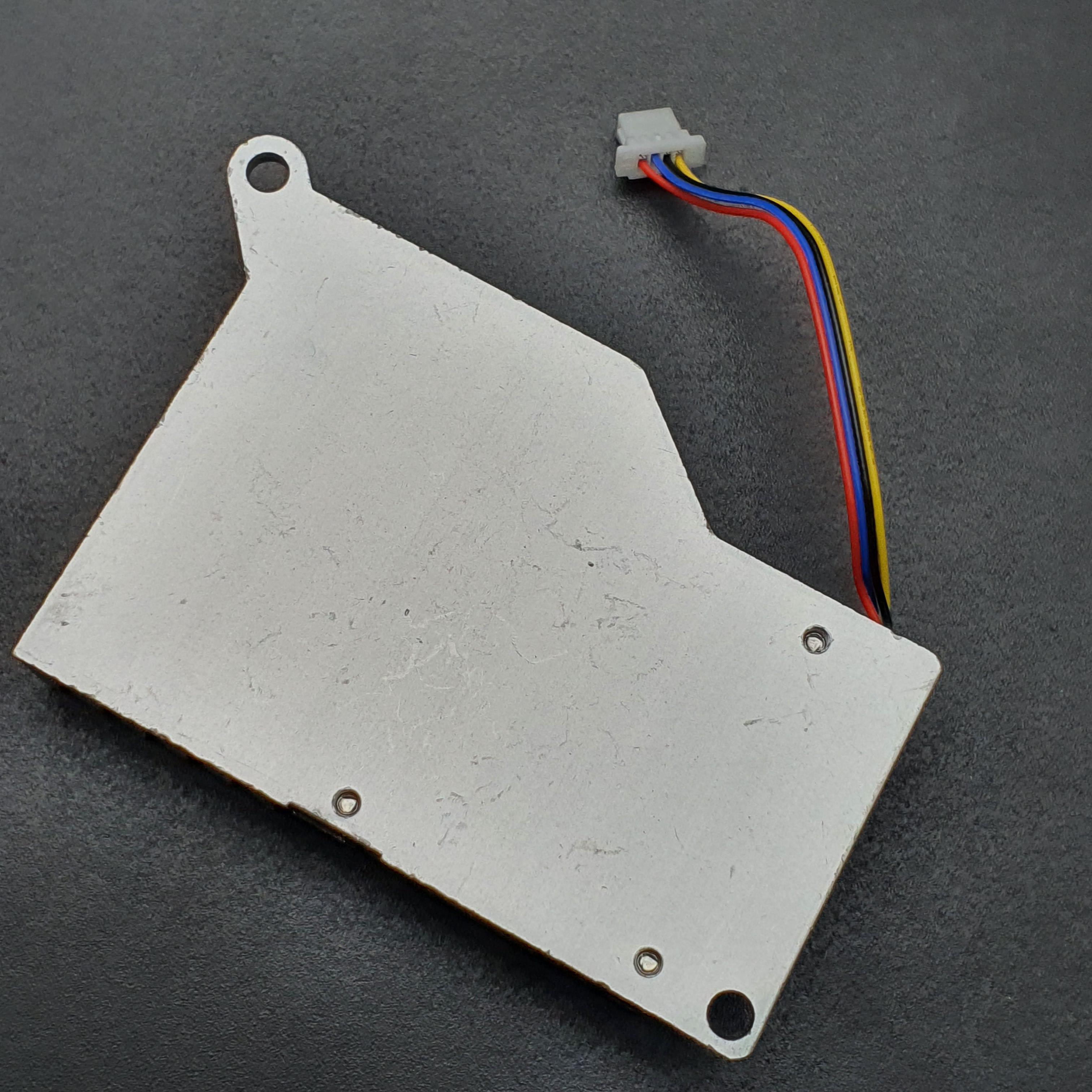 Raspberry Pi 5 Active Cooling Fan With Aluminum Radiator Heat Sink - สีเงินและพัดลมสีดำ