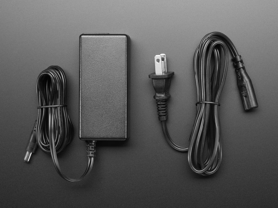 5V 4A (4000mA) switching power supply - UL Listed (Adafruit)