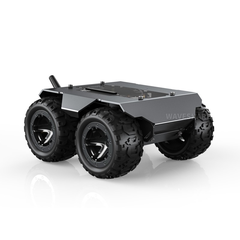 WAVE ROVER Flexible And Expandable 4WD Mobile Robot Chassis, Full Metal Body, Multiple Hosts Support, With Onboard ESP32 Module (แท้ Waveshare)