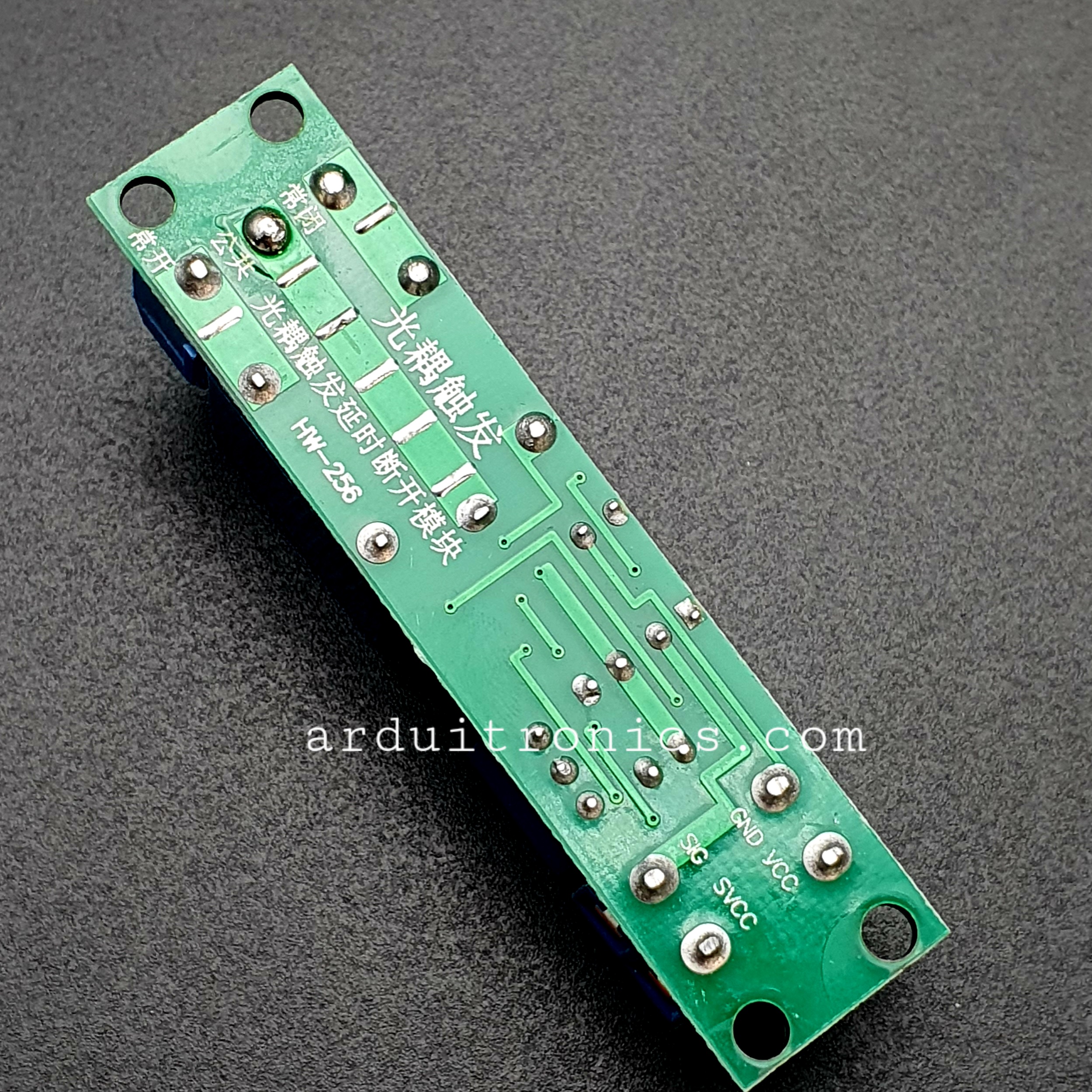 รีเลย์ หน่วงเวลา เปิด 12V Time Delay Relay Module 1-25 วินาที Fixed DC 12V (PCB เขียว)