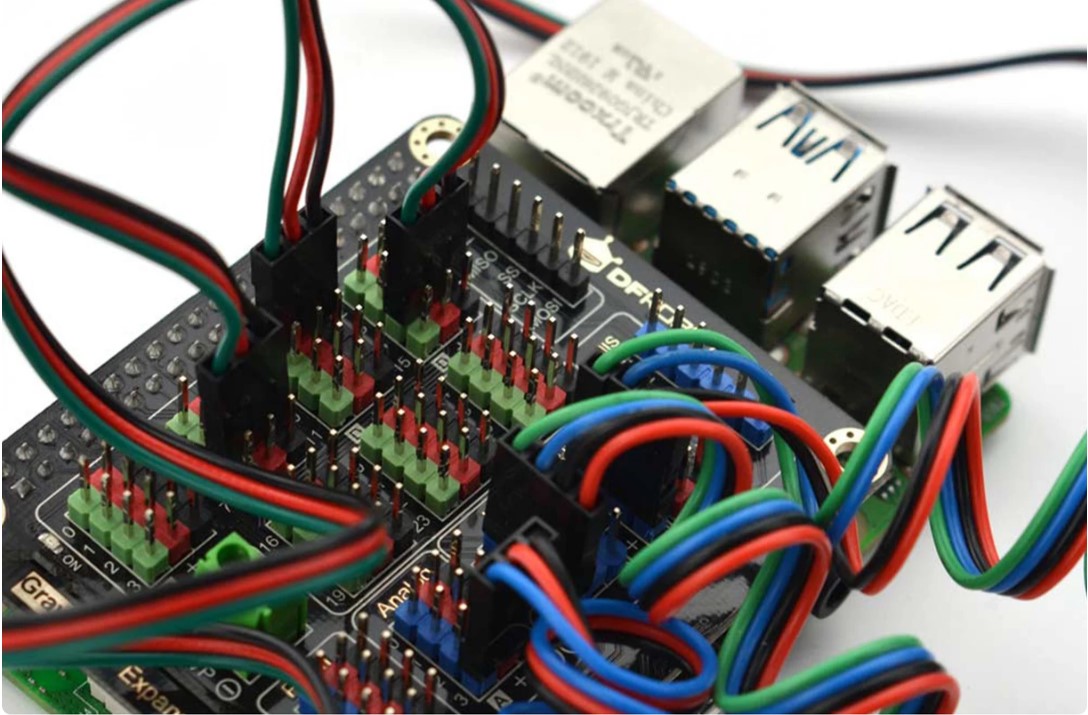 IO Expansion HAT for Raspberry Pi 5 / 4B / 3B+ (แท้ DFRobot)