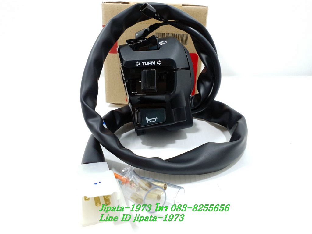 (Phantom 200) ชุดสวิทช์แฮนด์ Honda Phantom 200 New (กุญแจบน) แท้