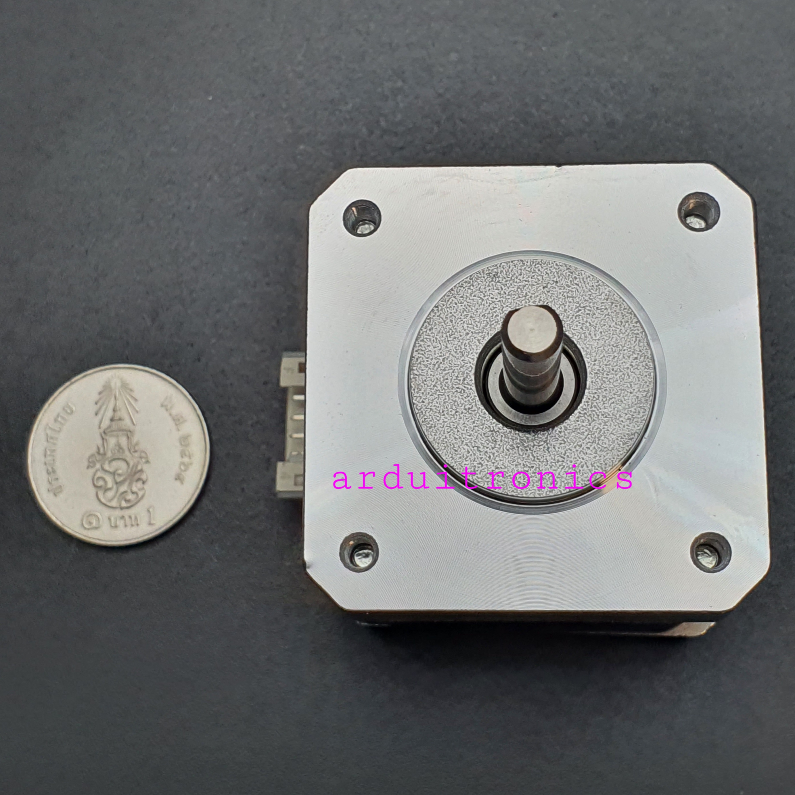 Stepping Motor แรงบิด 0.28 N.m - 0.84A (42HB34F08AB) Size 42 x 42 x 34 mm