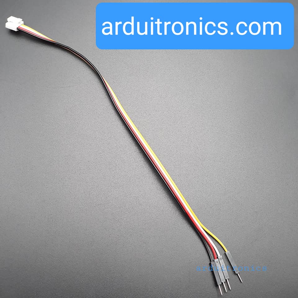 Grove - 4 Pin Male Jumper to Grove 4 Pin Conversion Cable (แปลงหัว Grove 4 Pin เป็น หัวจัมเปอร์ตัวผู้ 4 หัว)