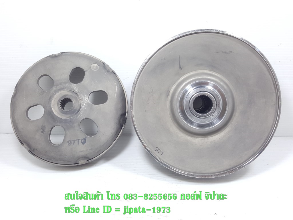 (PCX 150 i) ชุดล้อขับสายพานหลัง ชุดใหญ่ Honda New PCX 150 i ปี 2018 แท้ มือสอง