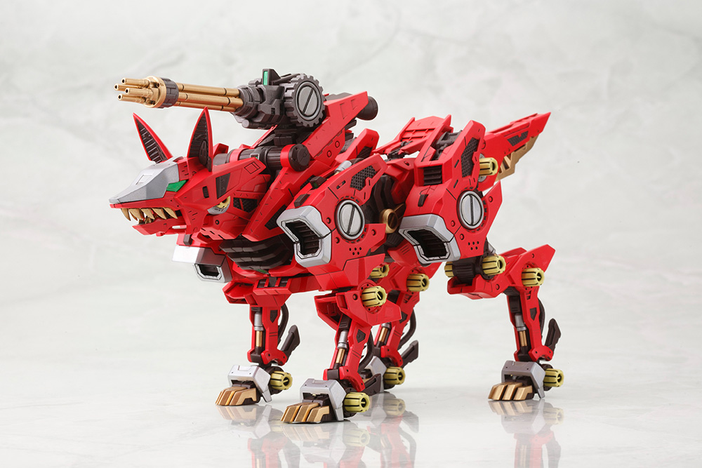 HMM 1/72 ZOIDS RZ-046 Fire Fox Marking Plus Ver.
