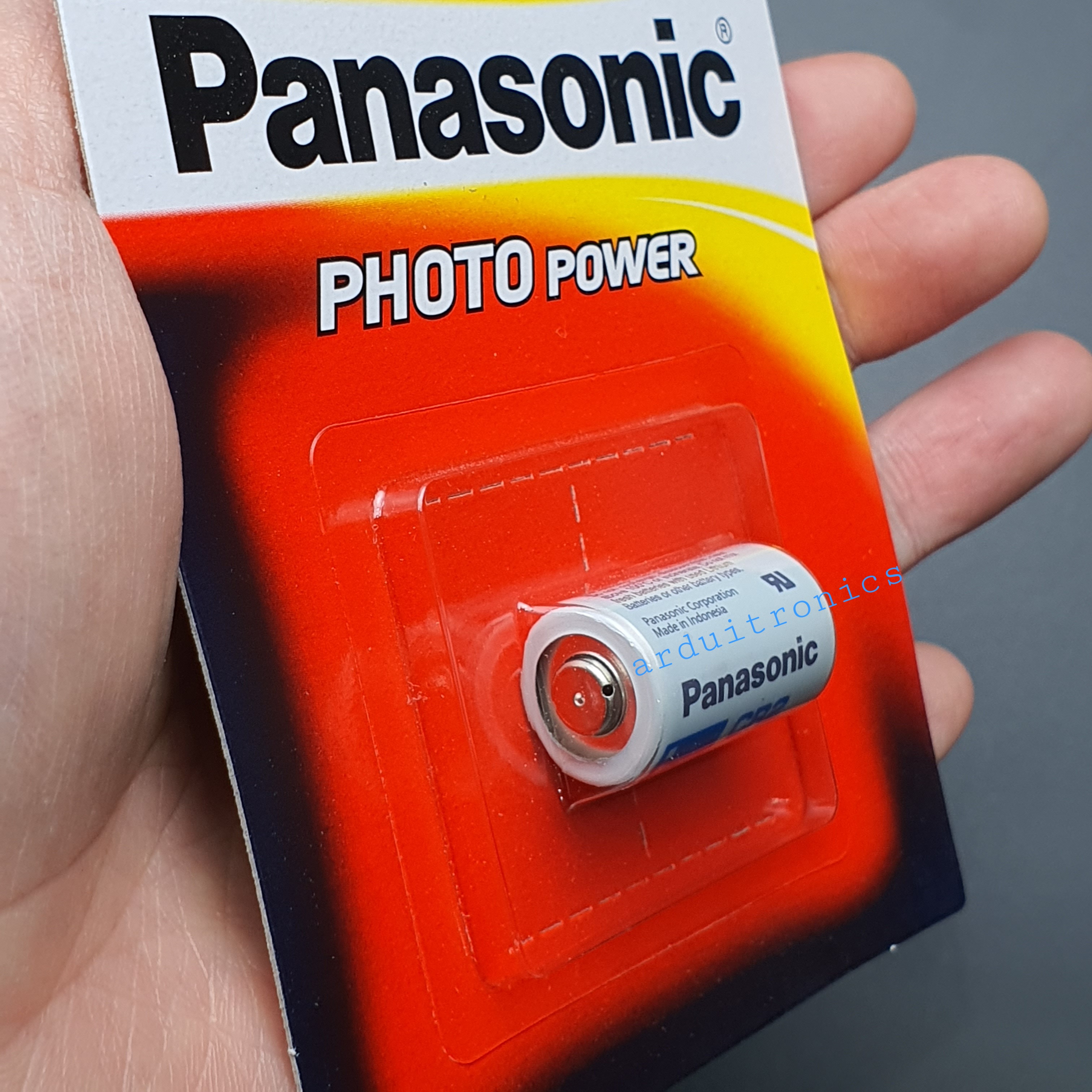 ถ่านก้อน CR2 แรงดัน 3V จำนวน 1 ก้อน (Panasonic)