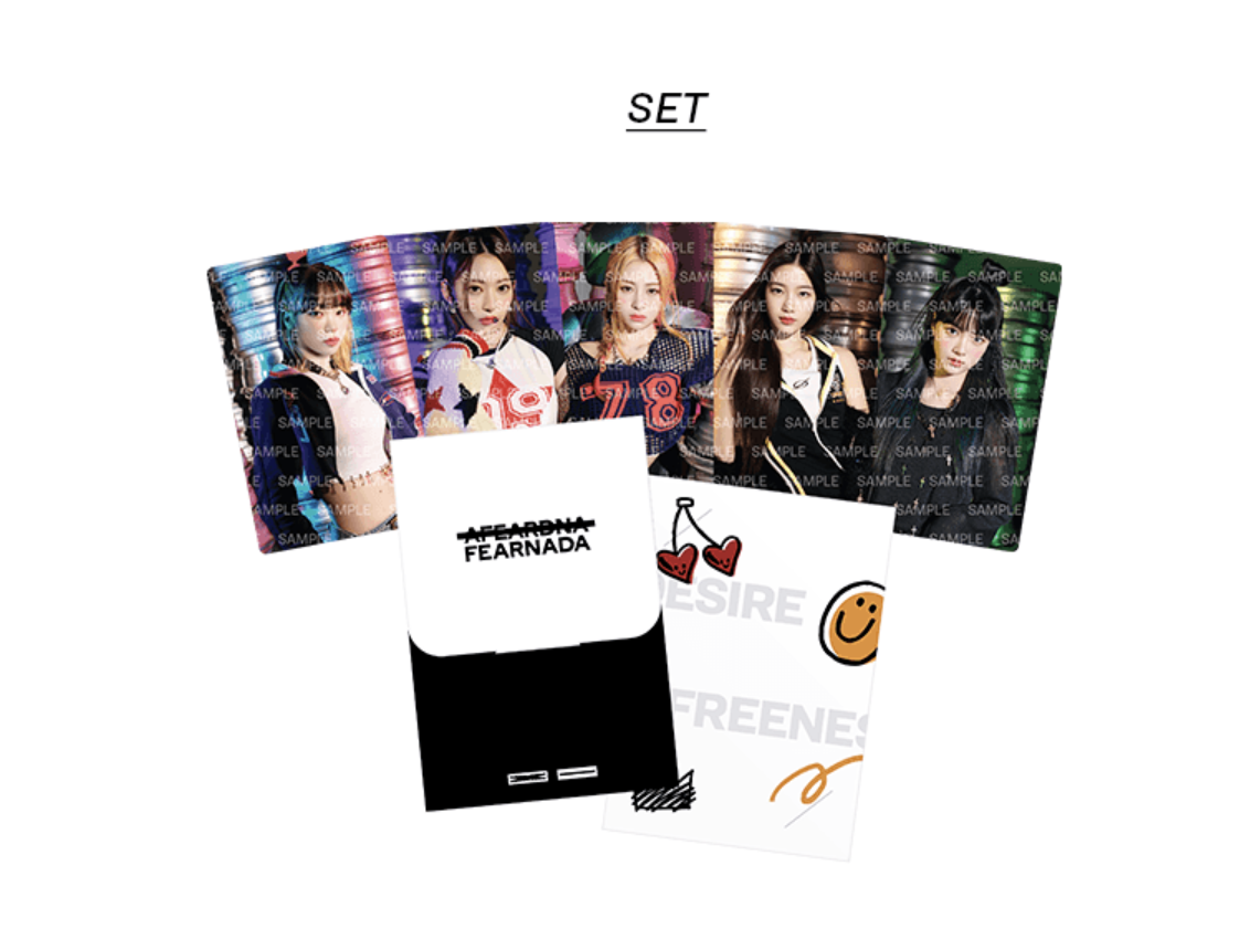 LE SSERAFIM -LE SSERAFIM 'FEARNADA' 2023 S/S MD - Photo Card แบบ C ver