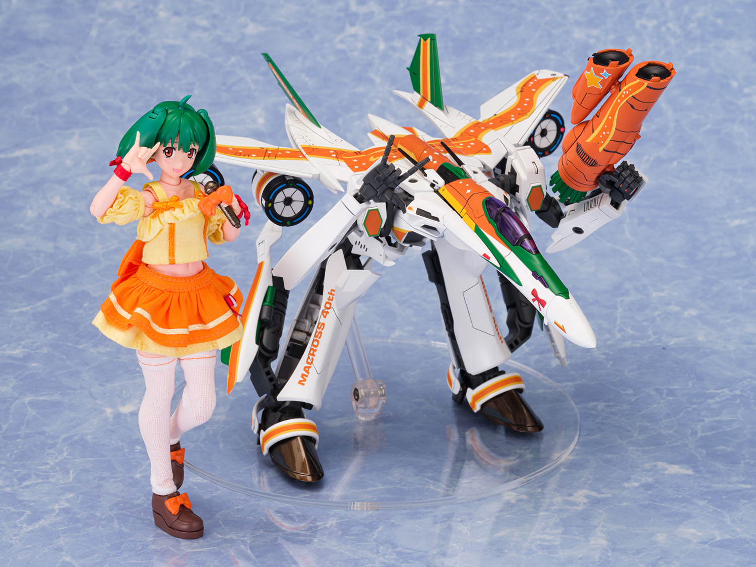 "Pre-Order" V.F.G. Macross F VF-25F Messiah Ranka Lee 40th Anniversary