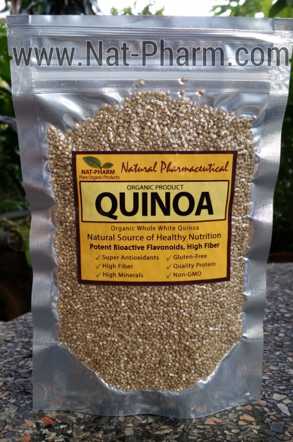 Organic White Quinoa 150g. (ควินัว, คีนัว, คีนนาว, คี้หนั่ว สีขาว ปลอดสาร ขนาด 150 กรัม)