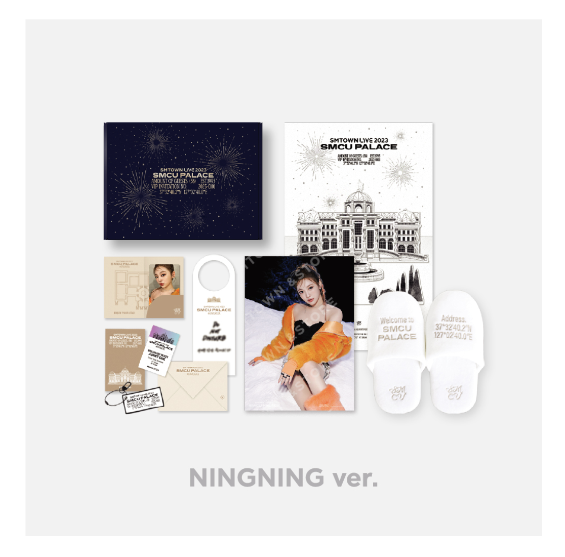 aespa - SMTOWN LIVE 2023 : SMCU PALACE @ KWANGYA OFFICIAL MD -Welcome Kit แบบ Ningning