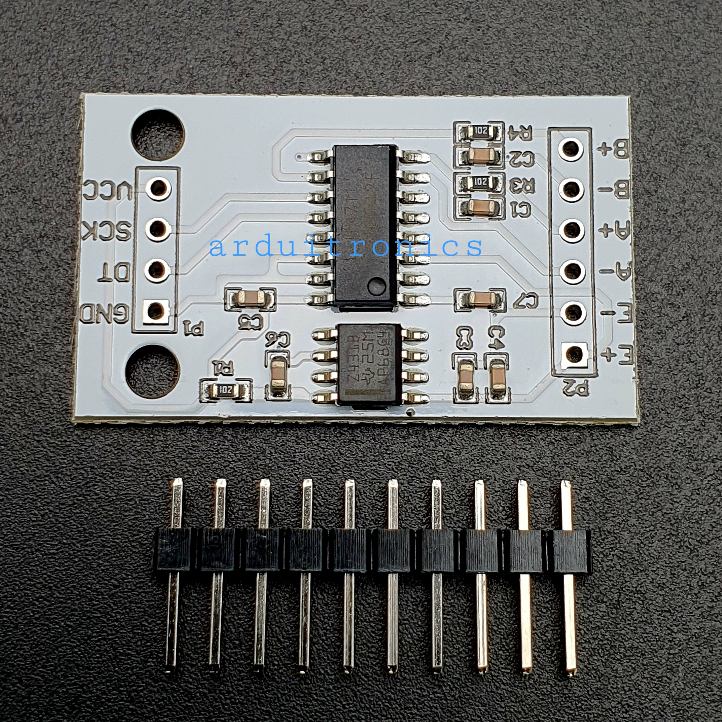 HX711 24-BIT ADC module on-board TL431 External Reference Voltage Dual-Channel Load Cell 24bit