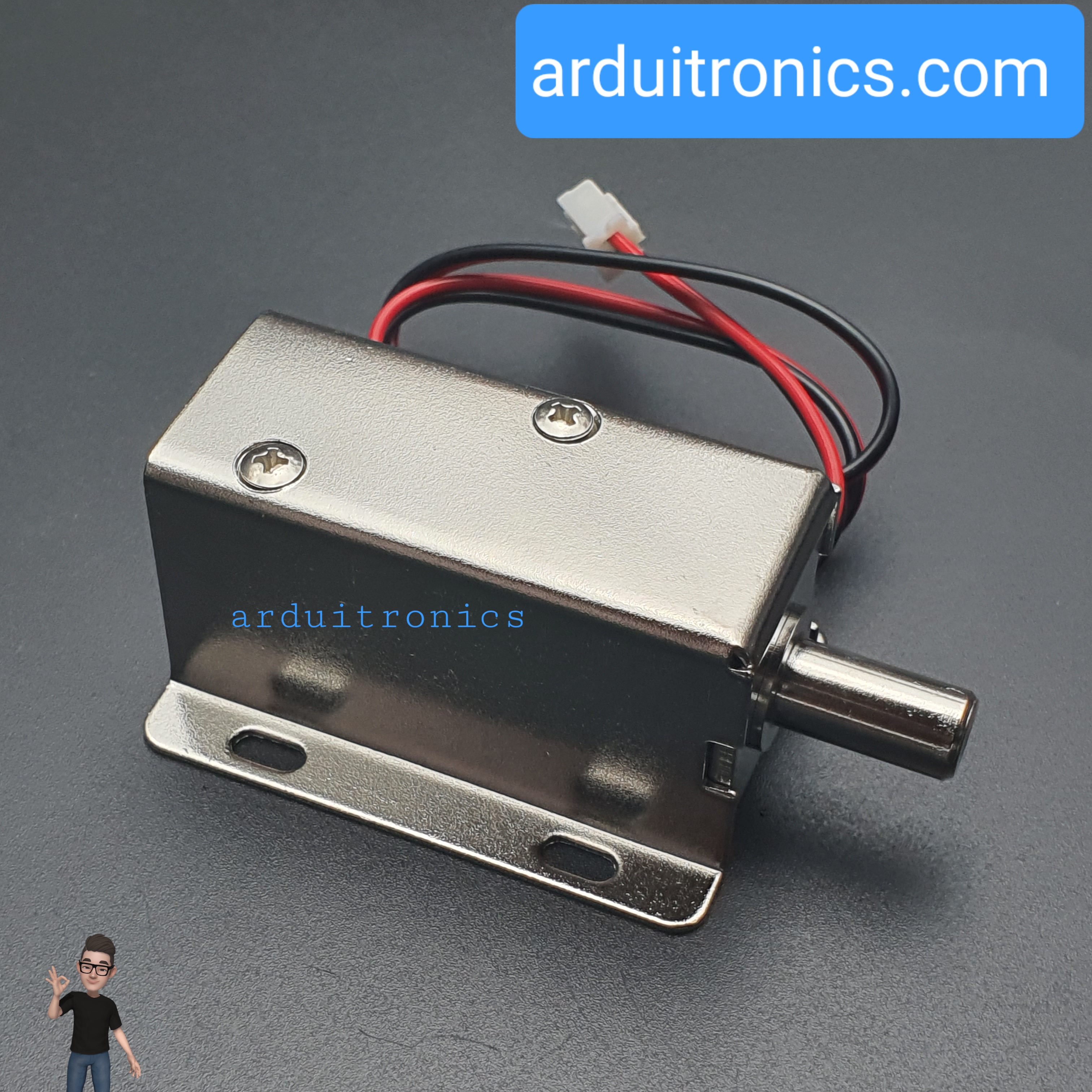 กลอนไฟฟ้า กลอนลิ้นชักไฟฟ้า 12V 0.4A DC Long Term Power On upgrade