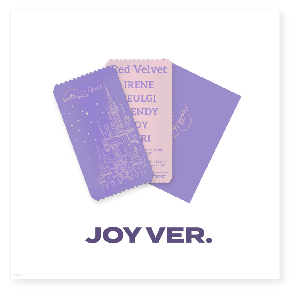 Red Velvet - แบบ Joy SPECIAL AR TICKET SET Beyond LIVE - ของสะสม Beyond LIVE - Red Velvet Online Fanmeeting - inteRView vol.7 : Queendom