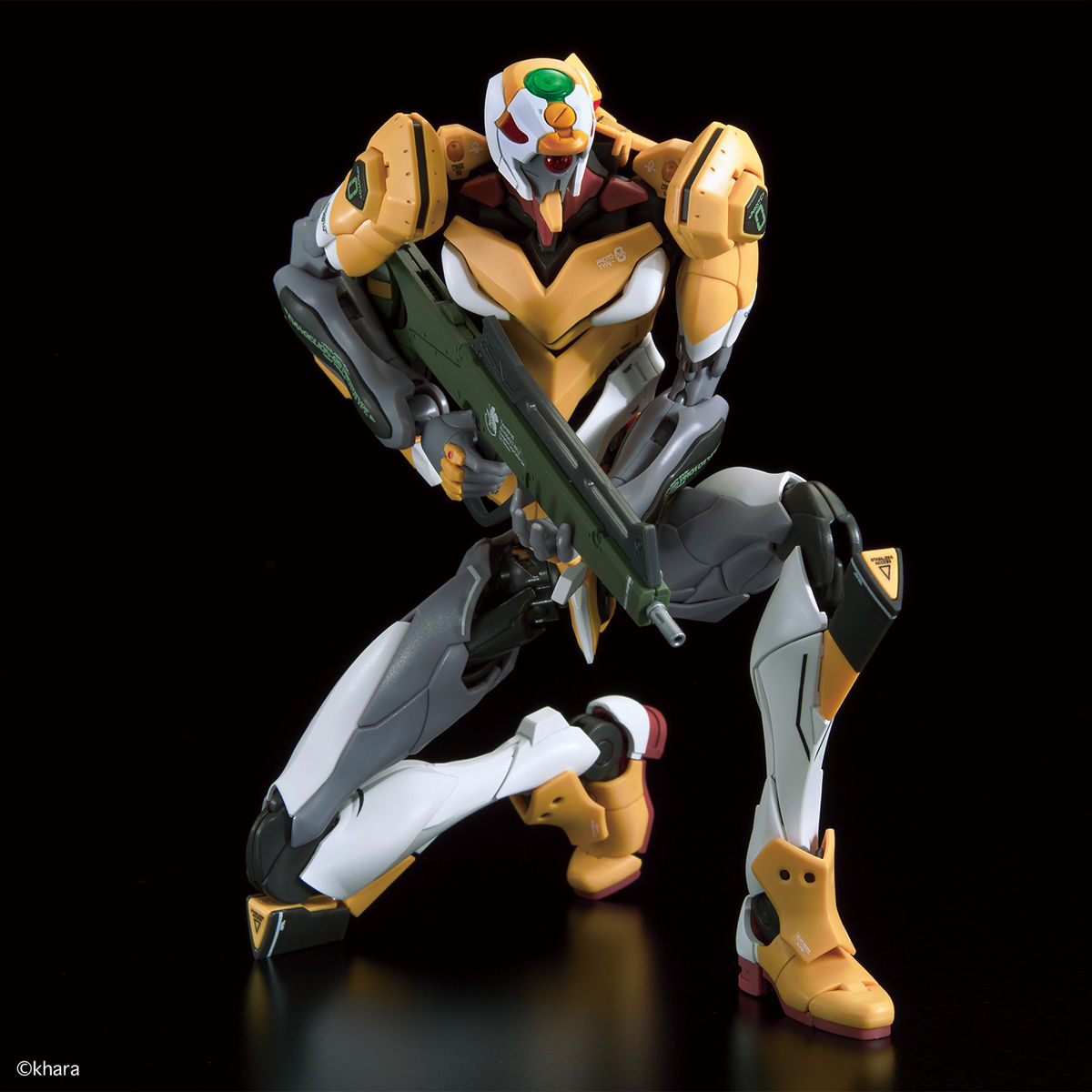 RG Regular General-Purpose Humanoid Battle Weapon Evangelion Proto type-0 DX Positron Set (EVA 00)