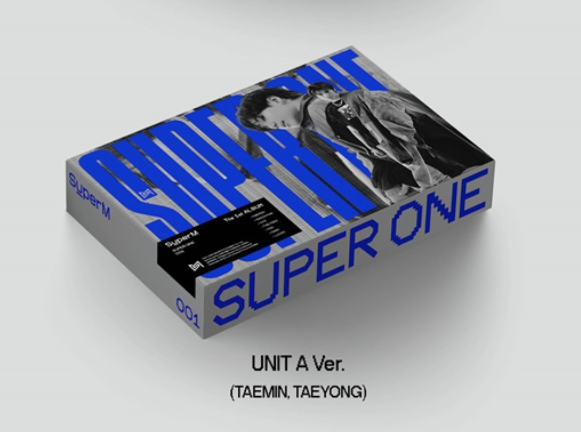 SuperM -SuperM - Album Vol.1 [Super One] หน้าปก Unit A + โปสเตอร์ พร้อมกระบอกโปสเตอร์