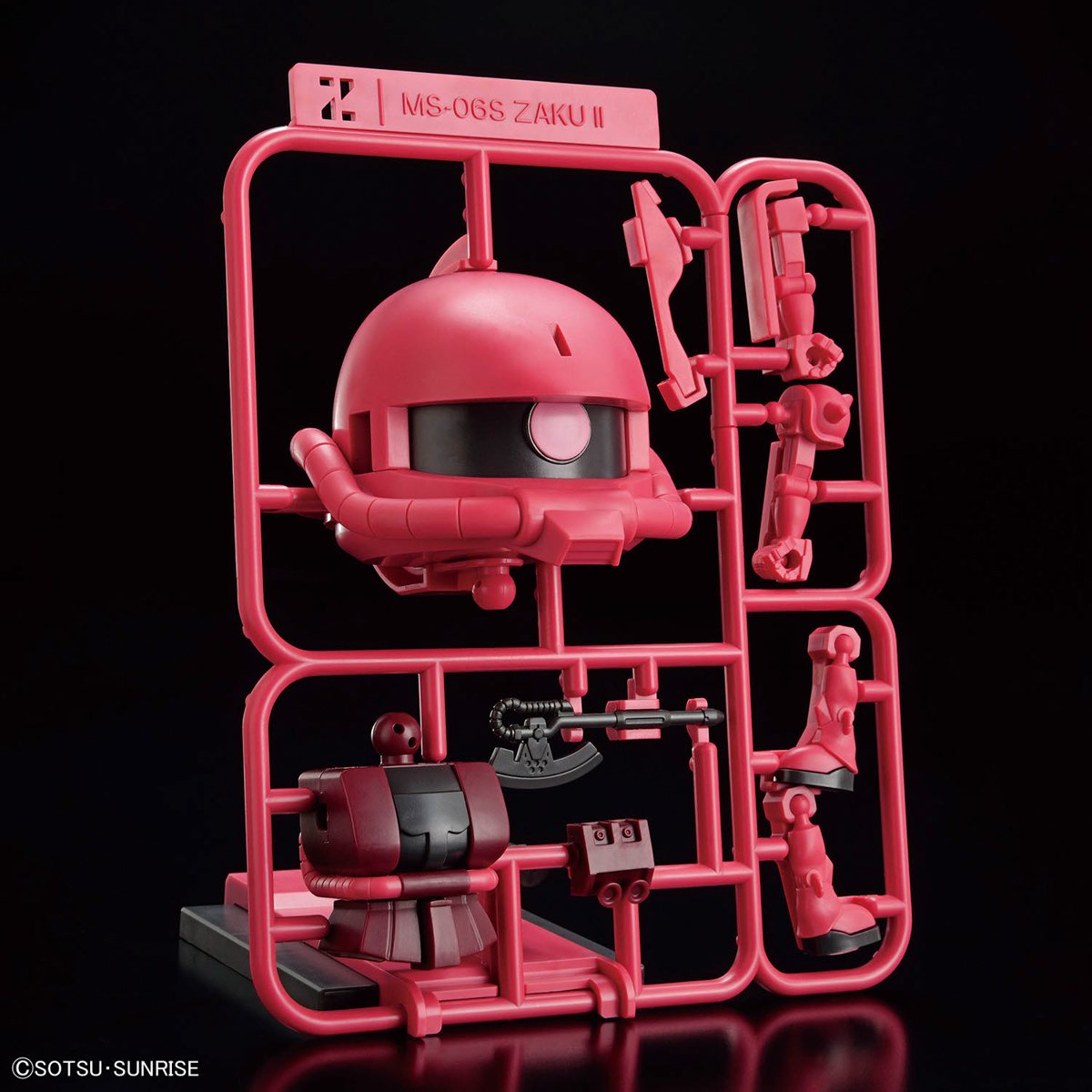 1/1 Char's Zaku-kun DX Set (with Runner Ver. Recreation Parts)