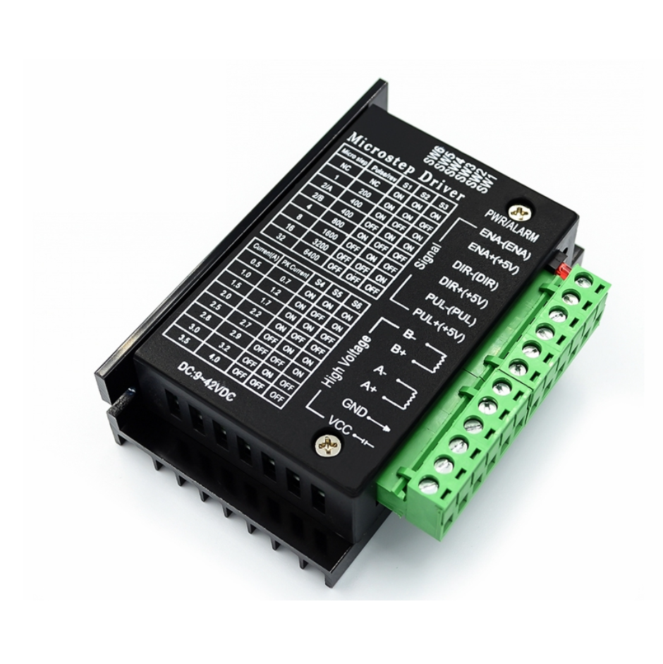 TB6600 Microstep Driver Peak 4A, 9-42VDC (IC TB67S109AFTG) 2-Phase