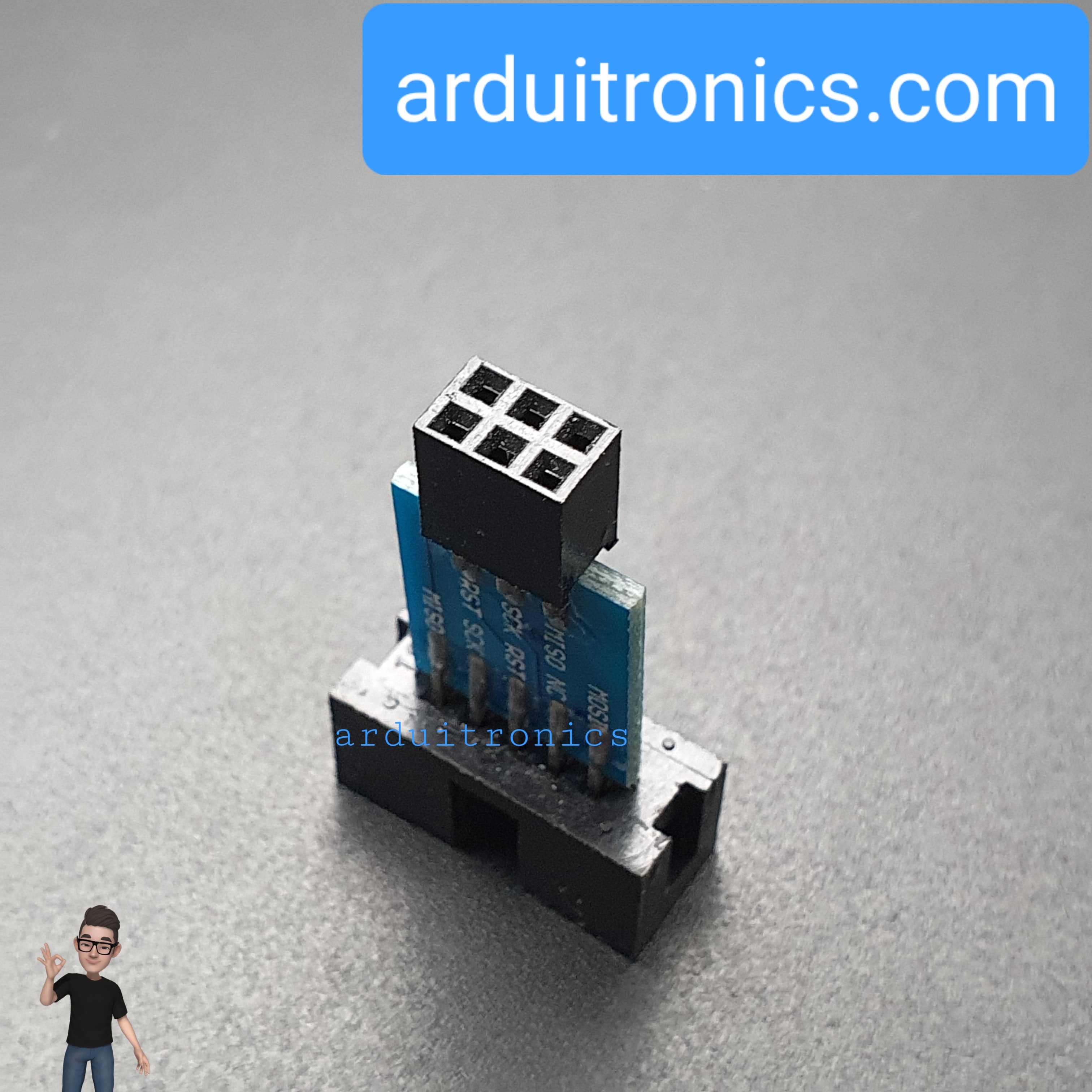 AVR Programmer Set (ISP USBASP Downloader + USBISP Download Cable + STK500)