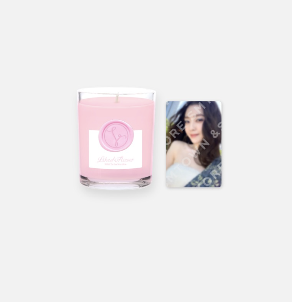 Red Velvet - IRENE 'Like A Flower MD ของสะสม - SECRET MESSAGE CANDLE
