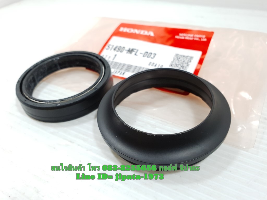 (CRF 250) ซีลโช้คหน้าและซีลกันฝุ่น Honda CRF 250L,CRF 250M,CRF 250 Rally แท้ (ราคาต่อชุด)